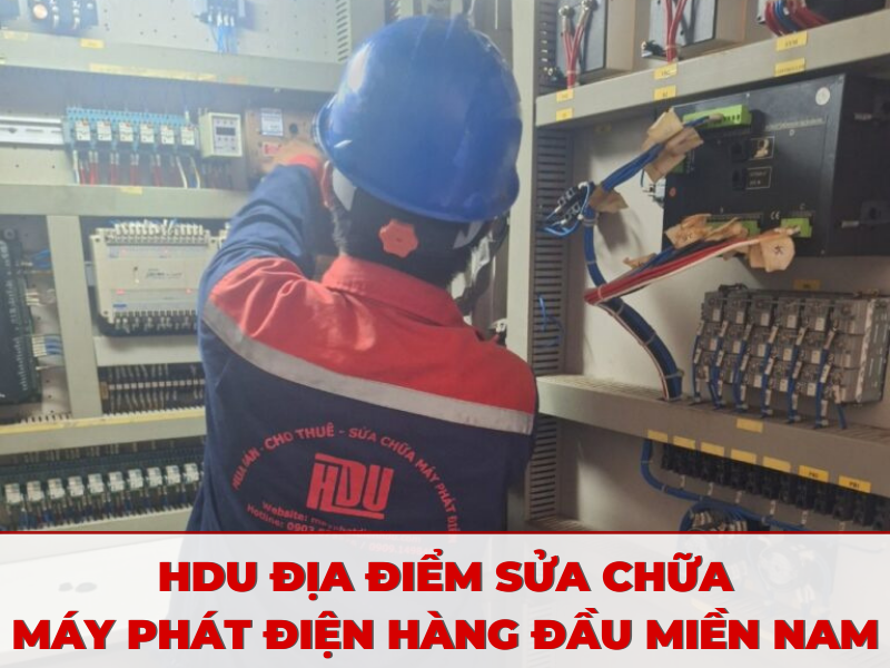 HDU- địa điểm sửa chữa máy phát điện hàng đầu Việt Nam